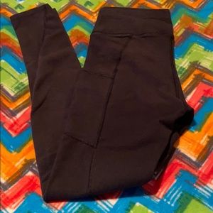 Black pocket legging